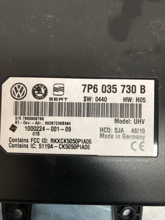 Modul bluthooth Volkswagen Passat B7 Var