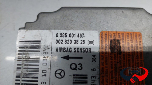 Modul / calculator airbag 0028203826[00] 002 820 38 26 [00] 0 285 001 467 Mercedes-Benz Vaneo W414 [2001 - 2005] Minivan