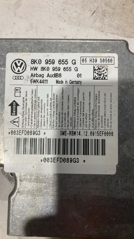 Modul Calculator airbag Audi A4 B8 2007-2015 cod 8