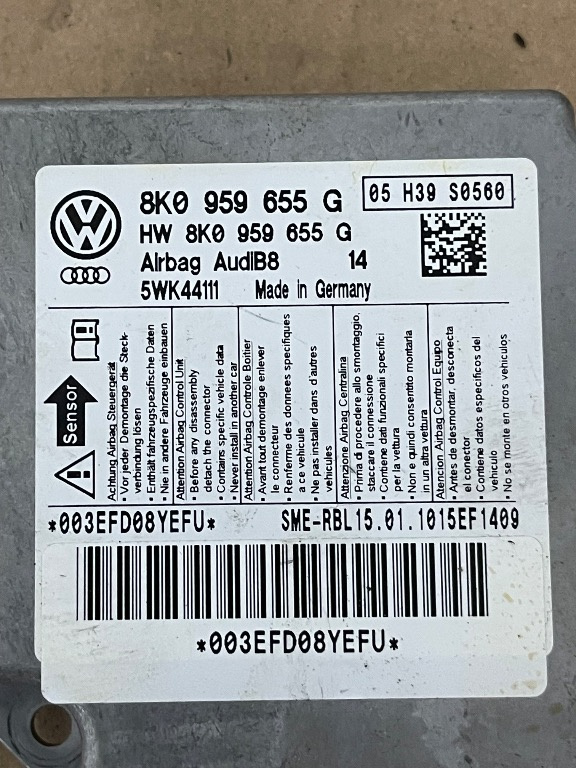 Modul Calculator Airbag Audi A4 B8 A5 8t