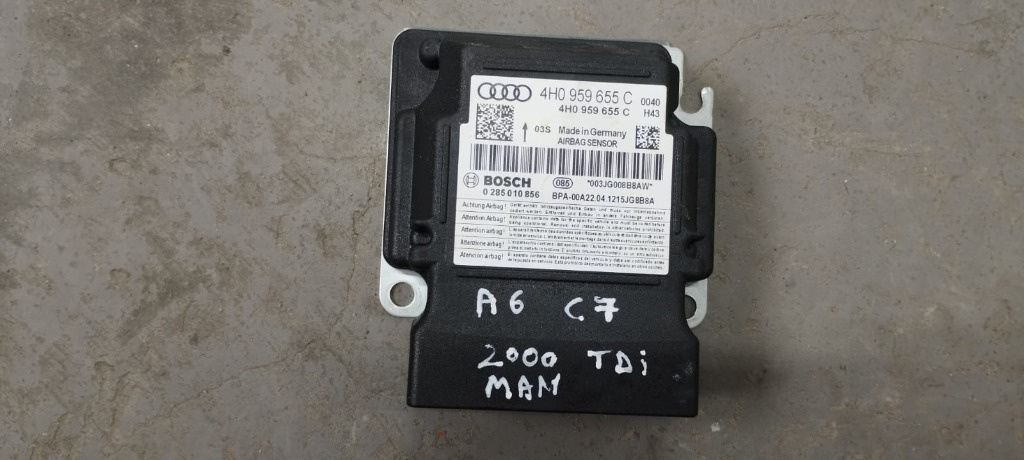 Modul/Calculator airbag audi a6 c7 cod 4H0 959 655