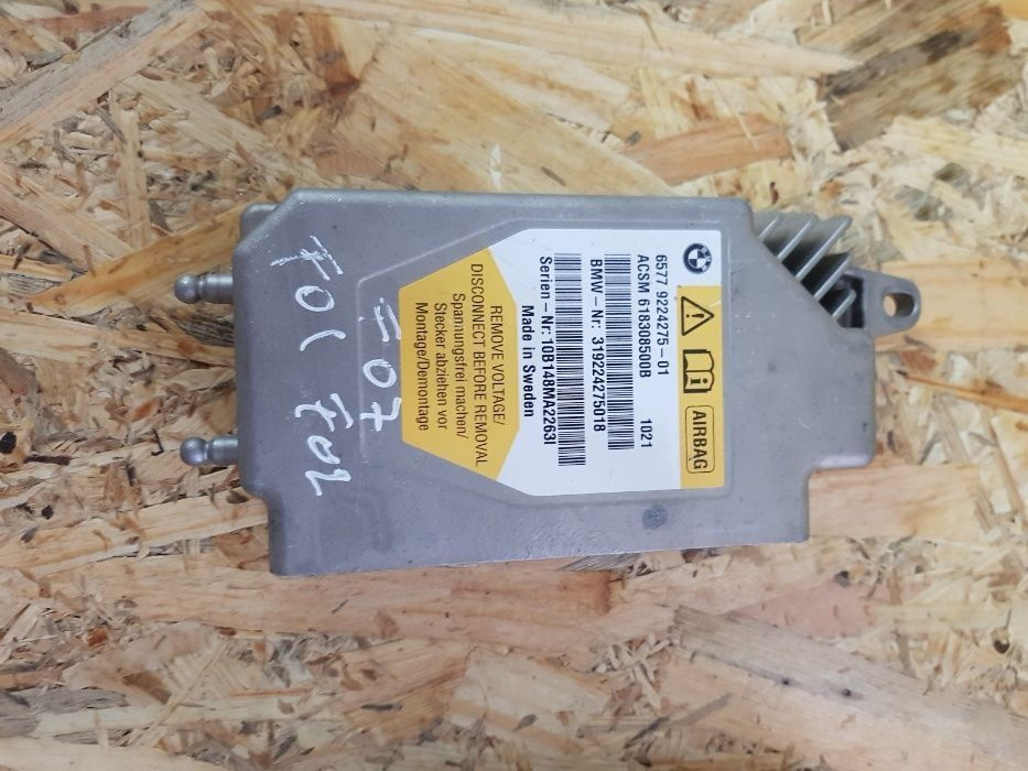 Modul Calculator Airbag Bmw F07 GT F01 F02 Cod 9224275