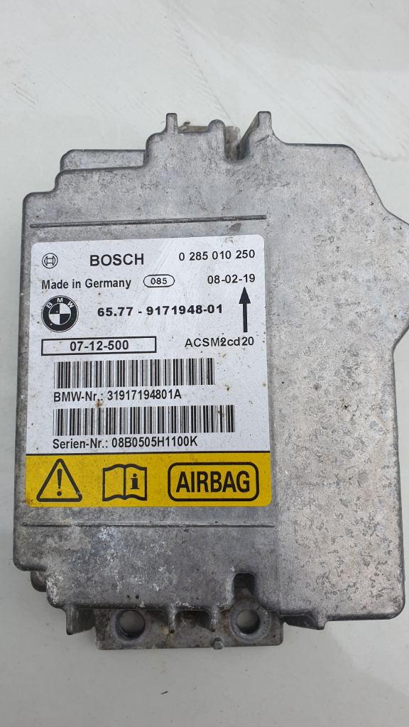 Modul,calculator airbag bmw x5,x6,e70,e71,cod bmw 