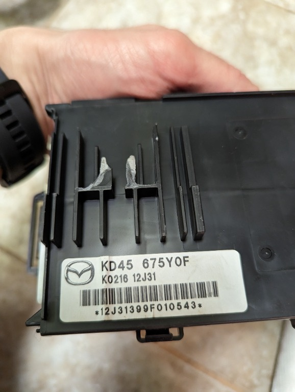 Modul calculator BCM Mazda CX-5 / Mazda 6 COD: KD45 675Y0F / KD45675Y0F