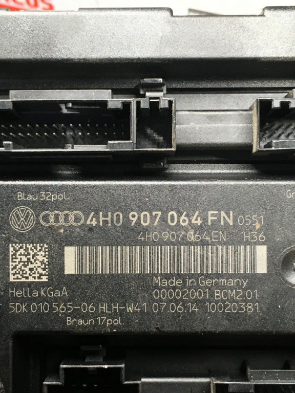 Modul/calculator confort Audi A6/A7/A8 c