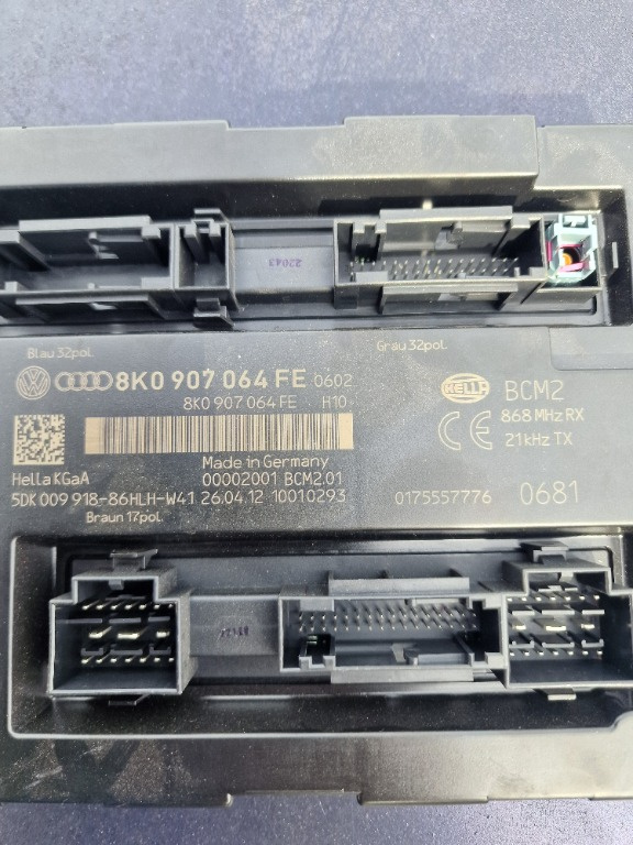 Modul / Calculator confort AUDI Q5, A5, A4 B8 Cod 8K0907064FE