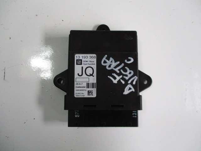 MODUL / CALCULATOR CONFORT DREAPTA FATA COD 13193368 OPEL VECTRA C FAB. 2002 – 2009 ⭐⭐⭐⭐⭐