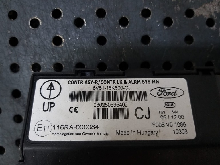 Modul calculator confort ford fiesta 6 c