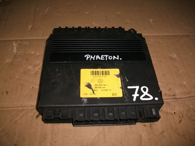 Modul, calculator confort VW Phaeton, 3D0959759C, an 2002-2006