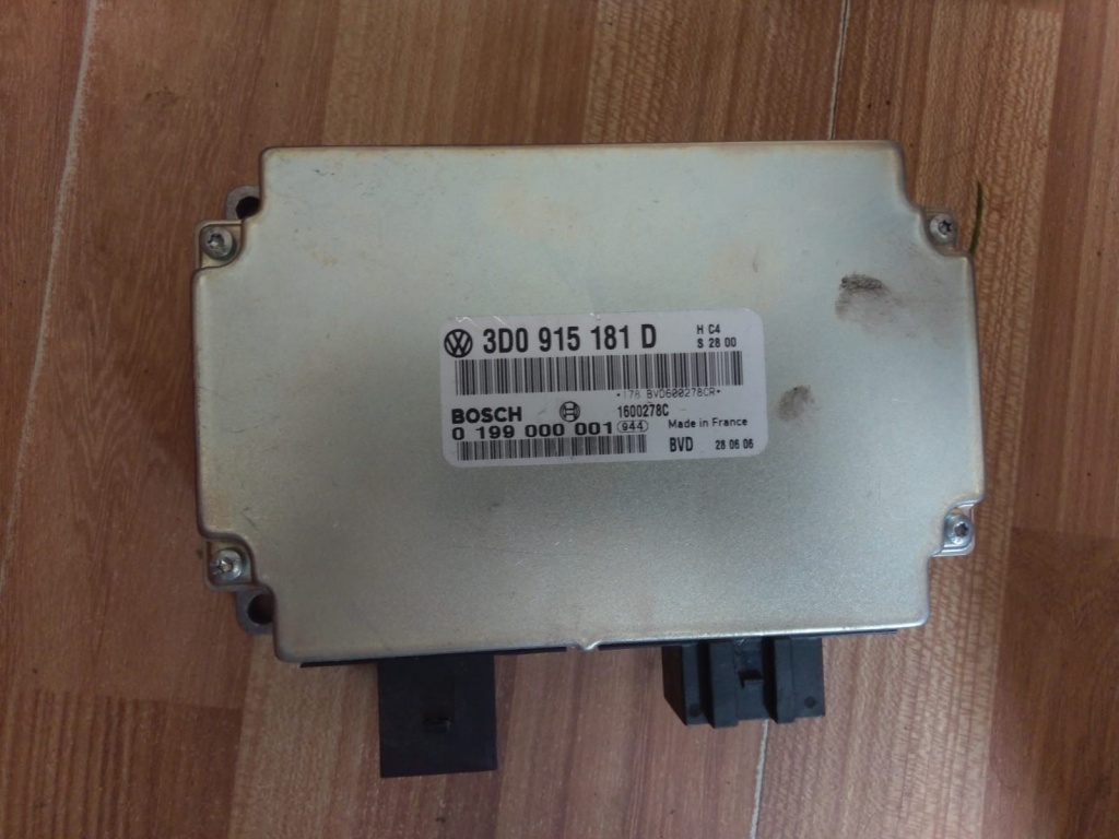 Modul calculator control baterie cod: 3d0915181d Vw Phaeton motor 3.0tdi BMK
