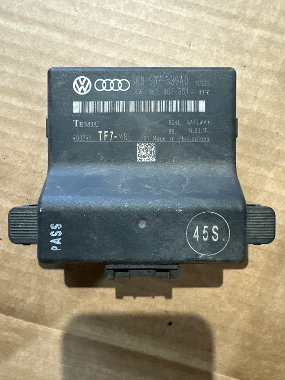 Modul calculator control central Gateway 1K0907530AD Skoda Yeti superb golf touran passat jetta