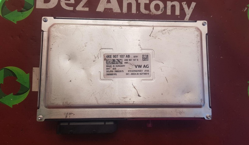 Modul calculator Ecu camera Audi A8 4N Audi A7 C8 cod 4N0907107G 4KE907107AB