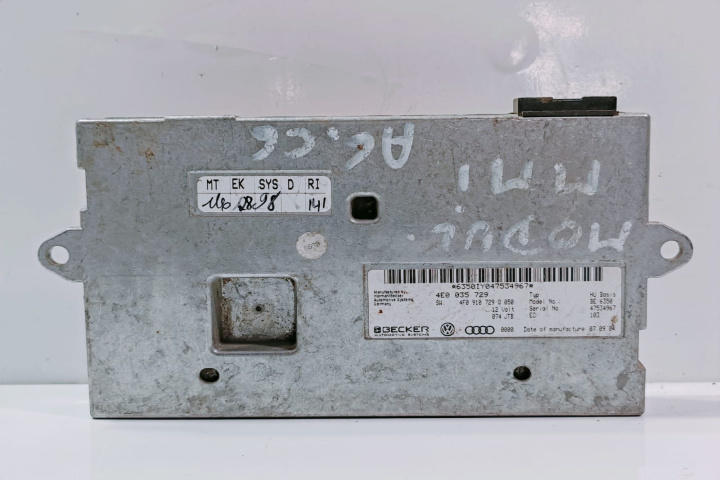 Modul Calculator MMI 4E0035729 Audi A8 D3/4E [facelift] [2005 - 2007]