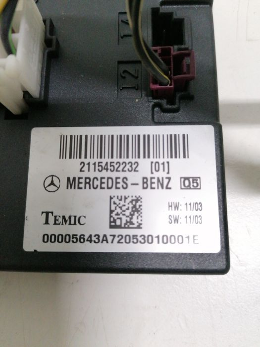 Modul calculator SAM w211 E class 2115452232