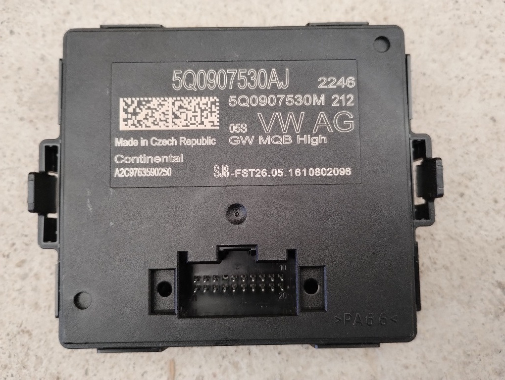 Modul Can Gateway Audi A3 8V din 2016 codul 5Q0907530AJ, 5Q0907530M