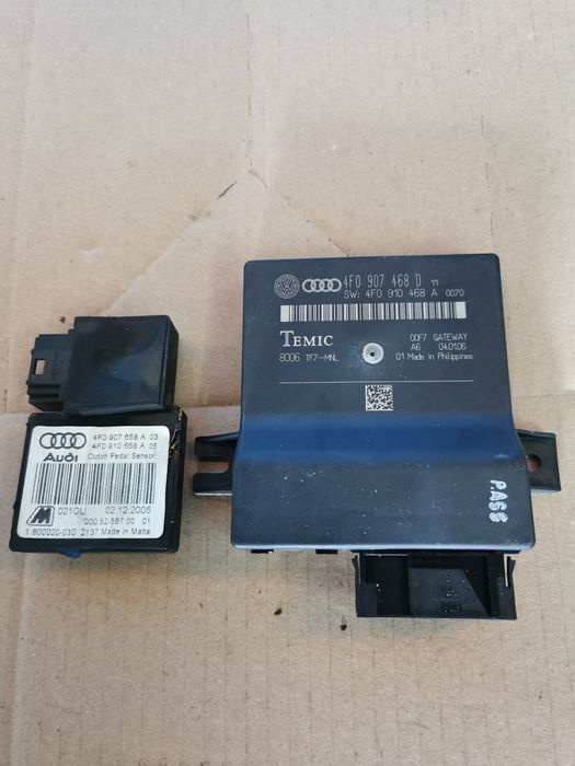 Modul Can Gateway Audi A6 C6 4F0 907 468 D senzor pedala ambreiaj