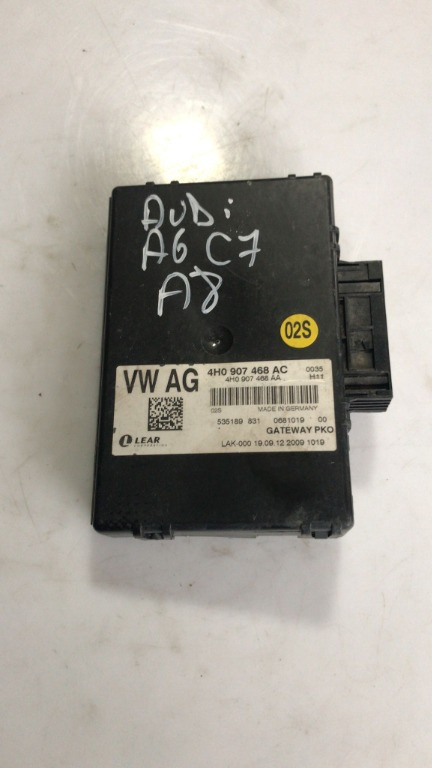 Modul CAN Gateway Audi A6 C7 / A8 cod 4h0907468ac