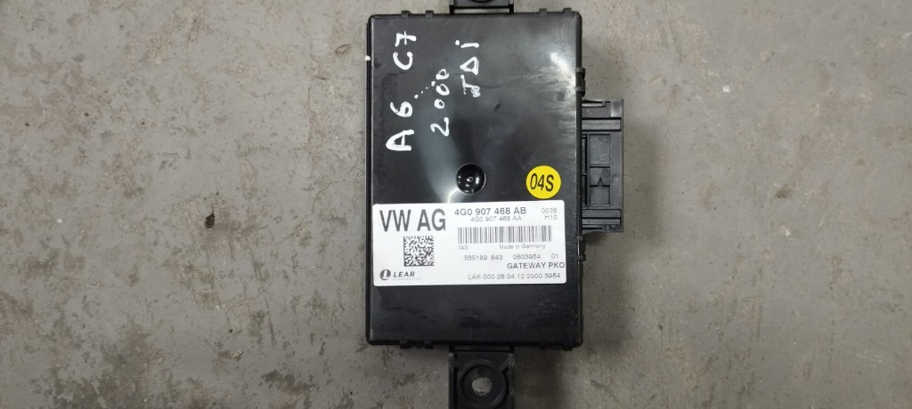 Modul can/gateway audi a6 C7 cod 4G0907468Ab