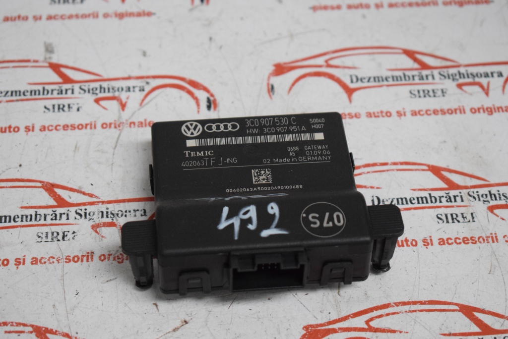 Modul CAN gateway VW Passat B6 3C0907530C 492