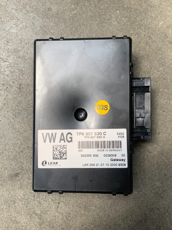 Modul CAN Gateway Vw Touareg 7P cod 7P6907530C/7P6