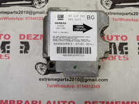 Modul comanda airbag 09229303 BG Siemens 5WK42926 Opel