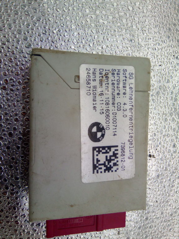 Modul comanda banchete f45/f46/f48 Bmw F45/f46/f48 an 2012 cod piesa 7396812