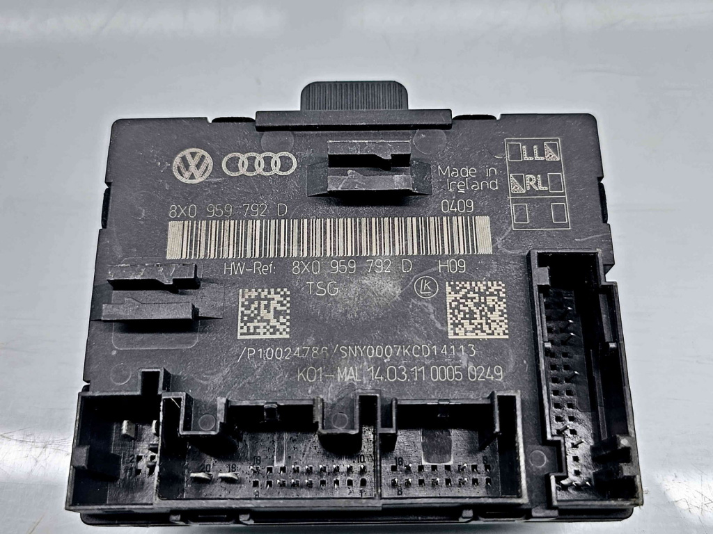 Modul confort Audi A1 (8X1) [Fabr 2010-2018] 8X0959792D