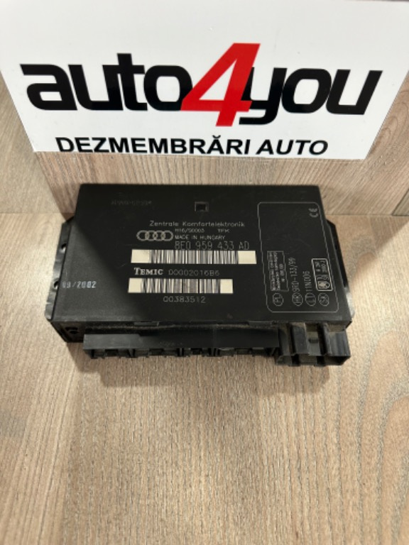Modul confort Audi A4 B6 cod 8E0959433AD