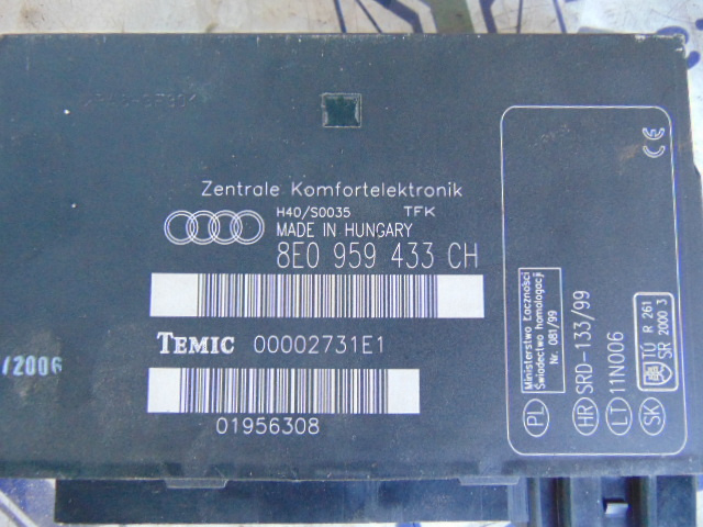 MODUL CONFORT AUDI A4 B7 2007 8E0959433C