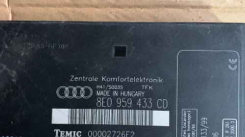 Modul confort Audi A4 B7 8E0959433CD