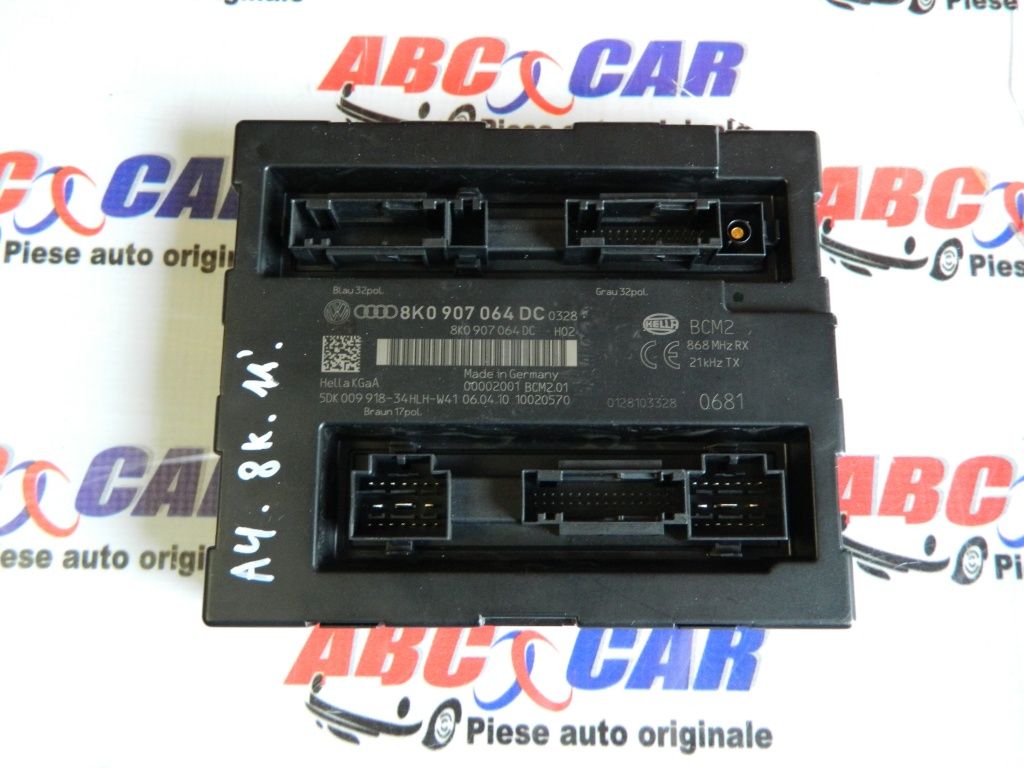 Modul confort Audi A4 B8 8K cod: 8K0907064DC model