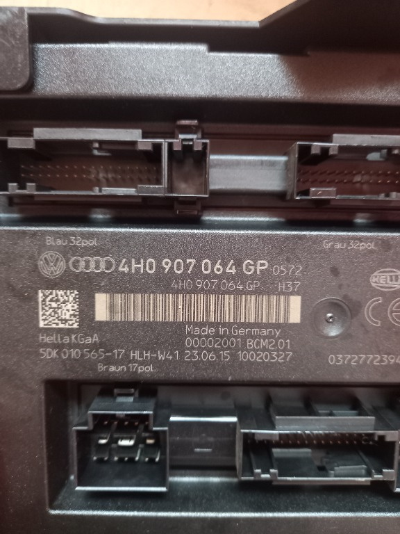 Modul confort Audi A6 C7 A7 A8 D4 cod pr