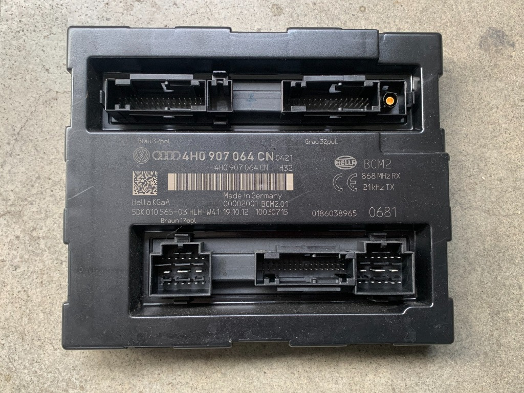 Modul confort BCM2 Audi A6/A7/A8/Touareg cod 4H0907064CN