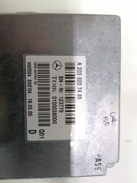 Modul confort calculator W211 E class A 
