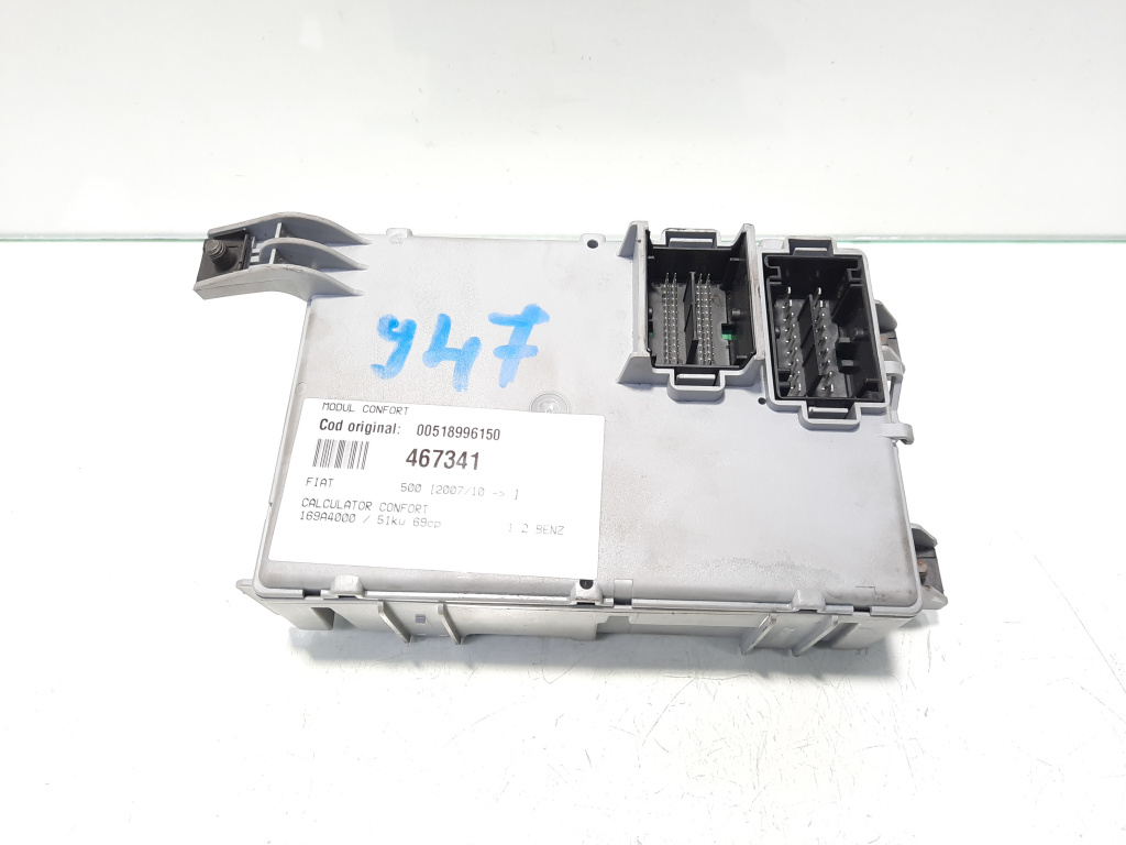 Modul confort, cod 00518996150, Fiat Punto (199), 1.2 benz, 169A4000 (idi:467341)