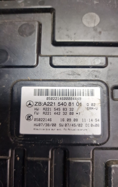 Modul confort Cod: A2215408101 / A221545