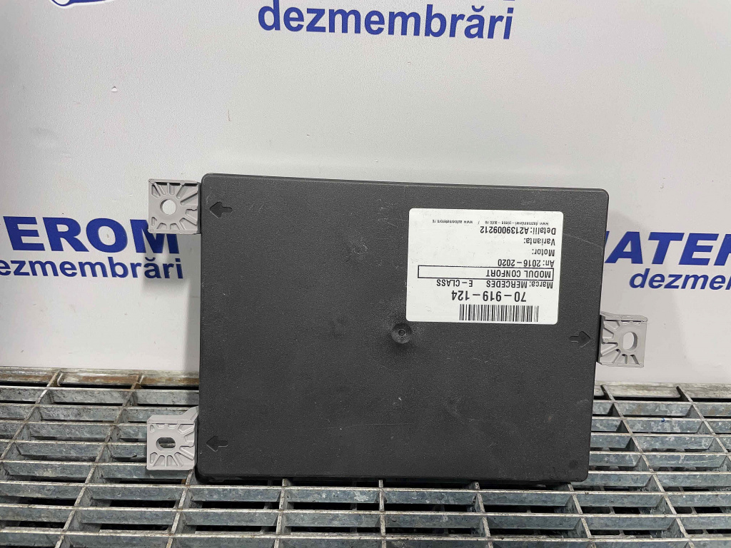 MODUL CONFORT MERCEDES E-CLASS E-CLASS -