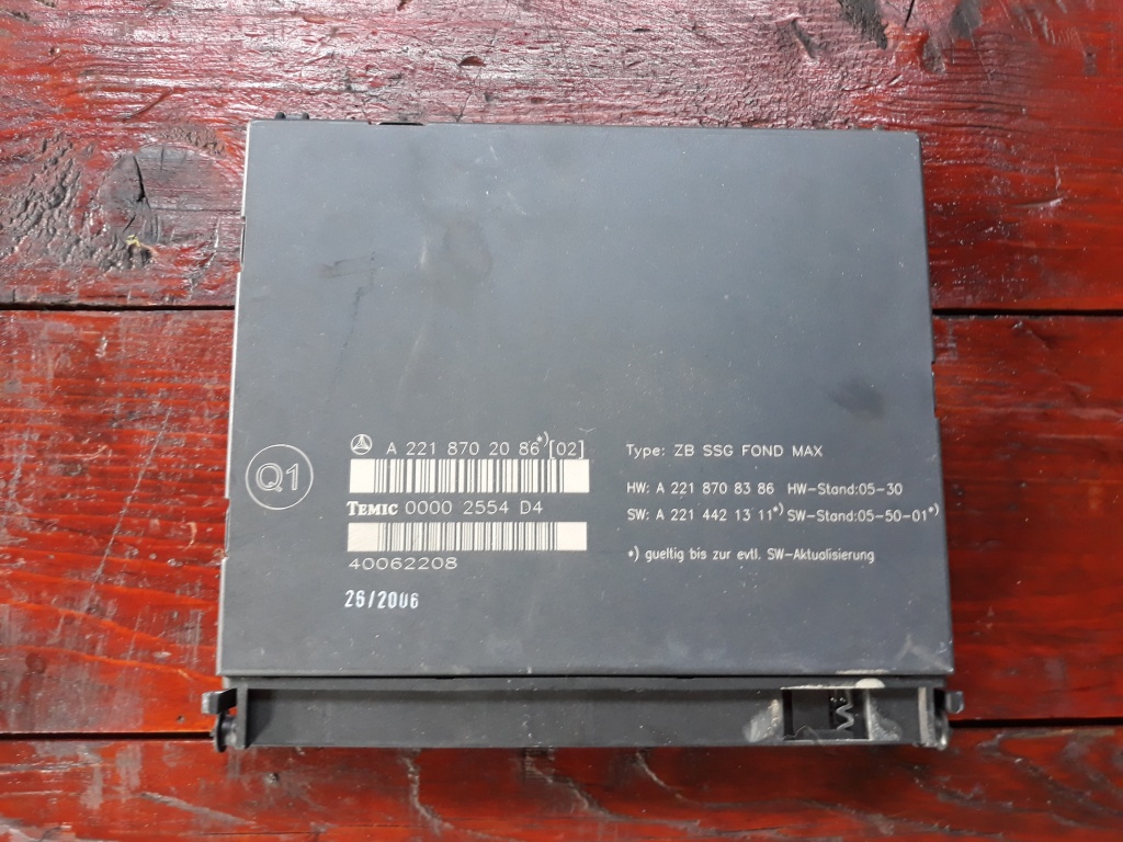 Modul confort Mercedes S Class W221 cod A2218702086