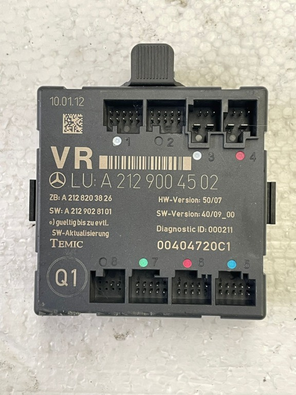 Modul confort usa dreapta fata Mercedes C Class W204 2012 A2129004502