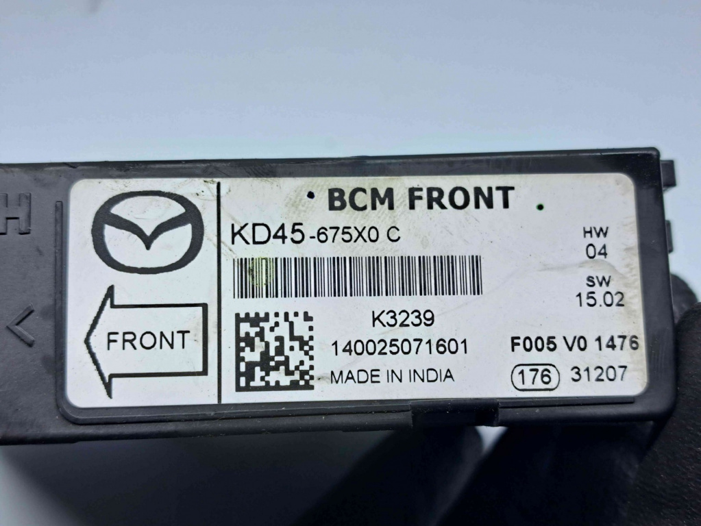 Modul control BCM MAZDA 6 (GJ1) [Fabr 20