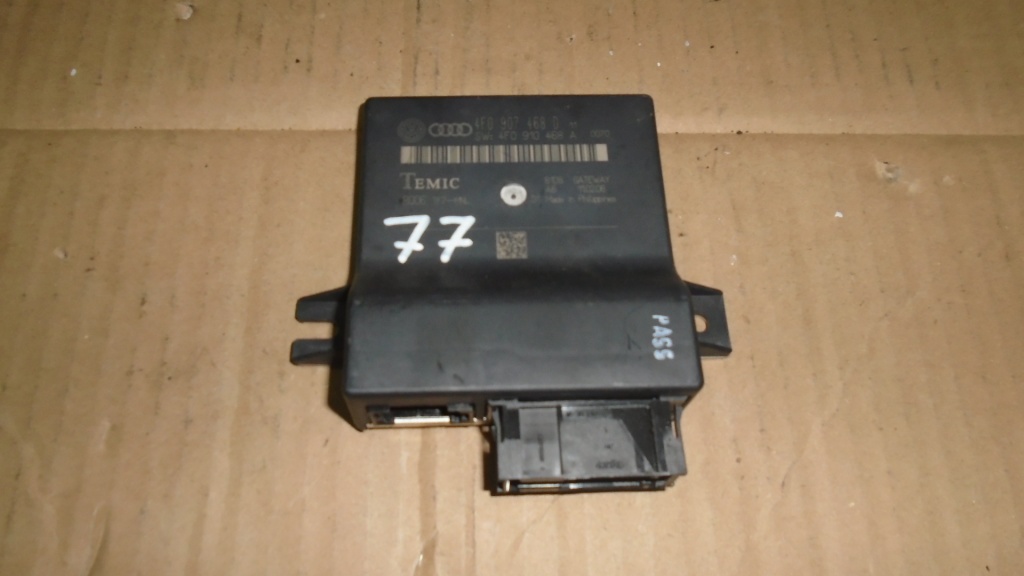 Modul control CAN Gateway Audi A6 4F C6, 4F0907468D, an 2005-2011