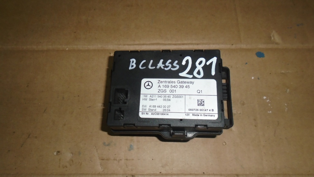 Modul control CAN Gateway Mercedes A-Class W169, B-Class W245, A1695403945