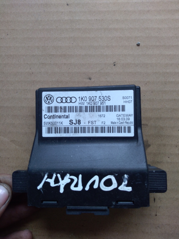Modul control central gateway audi A3 8P 2010 1K0907530S