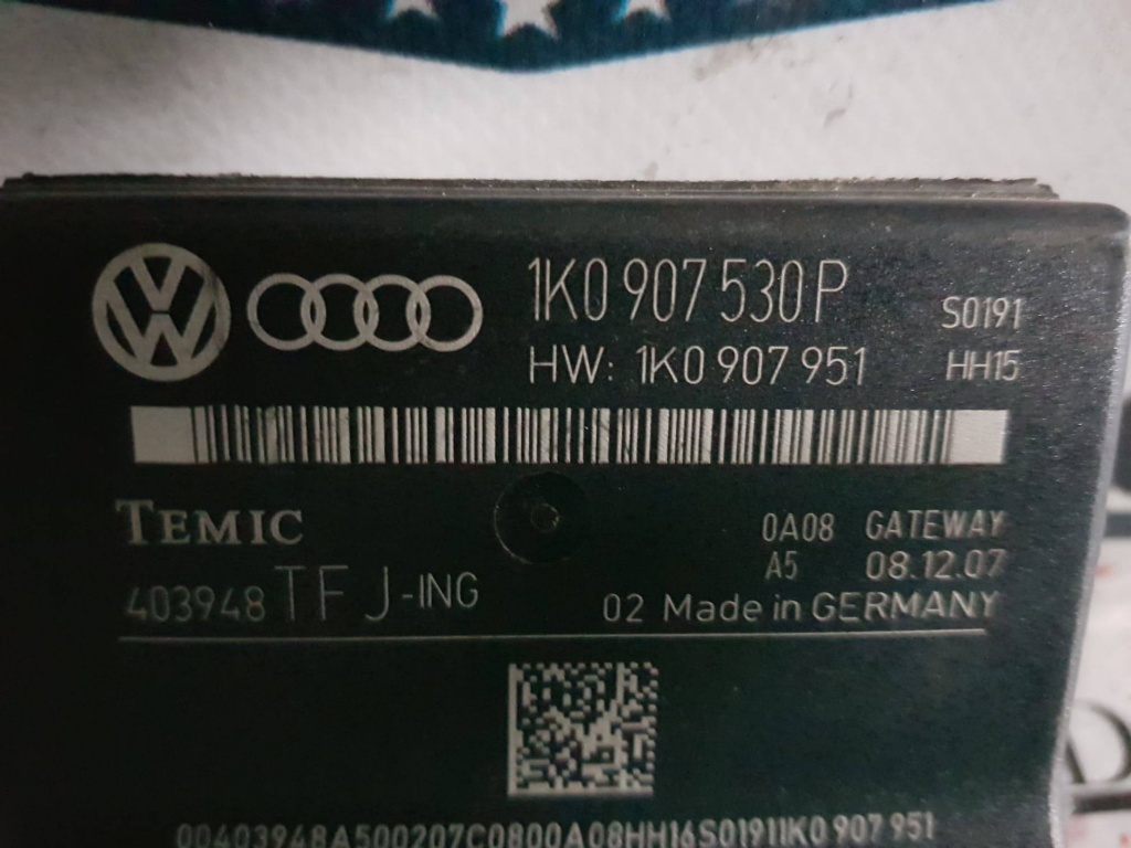 Modul control central Gateway Audi A3 8P