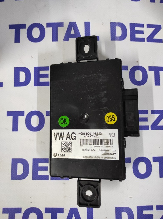 Modul control central / Gateway Audi A6,cod 4G0907468D