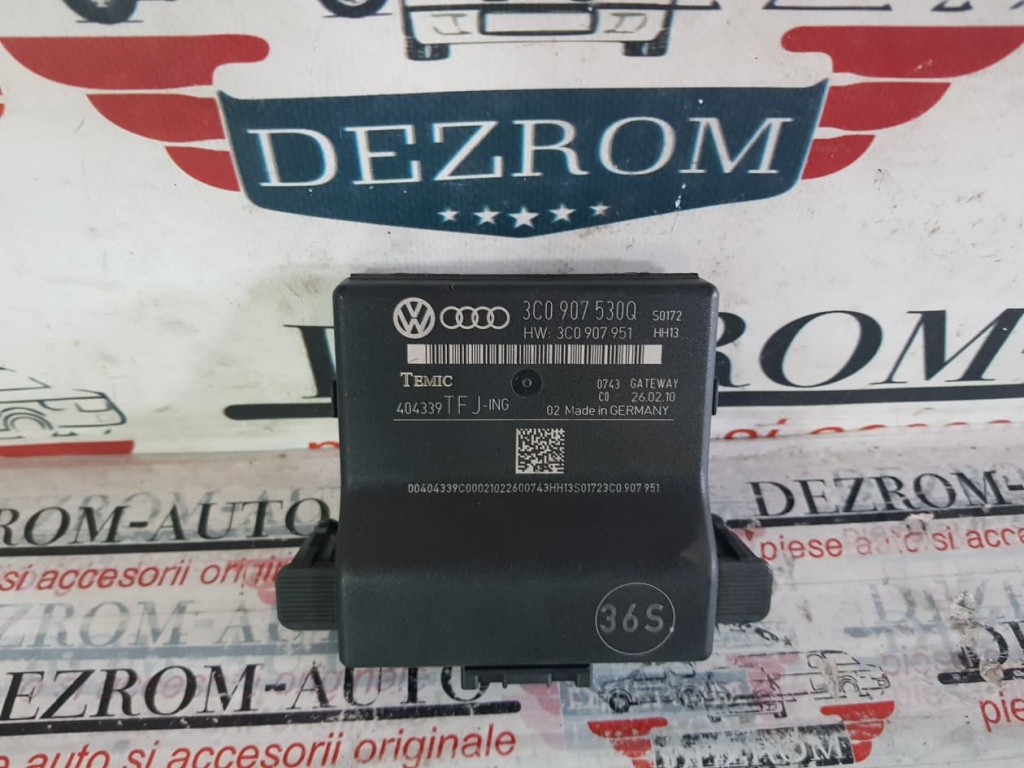 Modul control central Gateway VW Passat CC 3C0907530Q