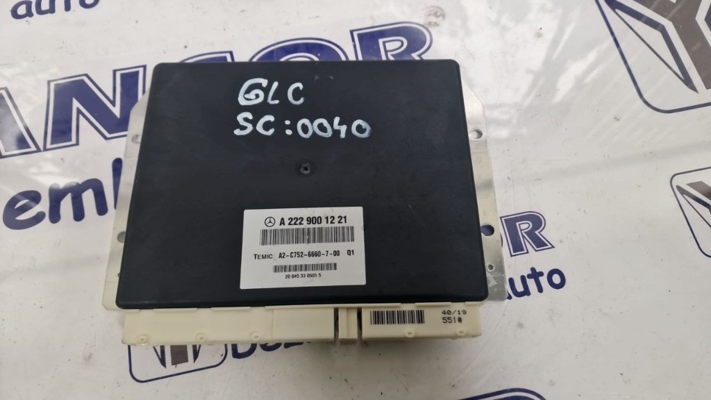 MODUL CONTROL CENTRAL MERCEDES GLC 2.0CDI - COD A2229001221 - AN 2020