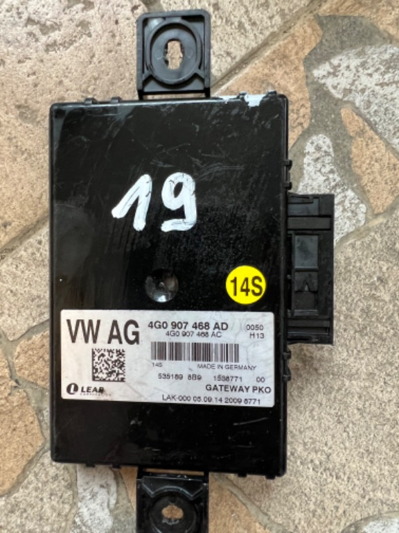 Modul control Gateway Audi A6 C7 , Cod : 4g0907468