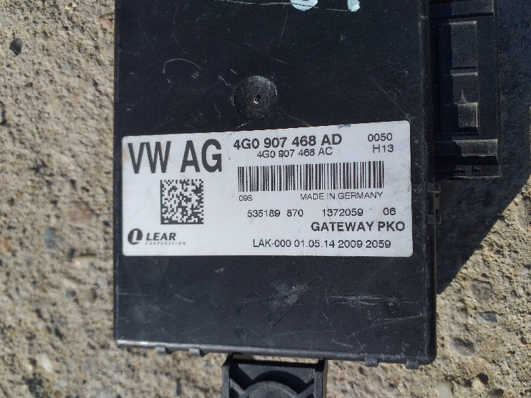 Modul control Gateway Audi A6 C7 , Cod :