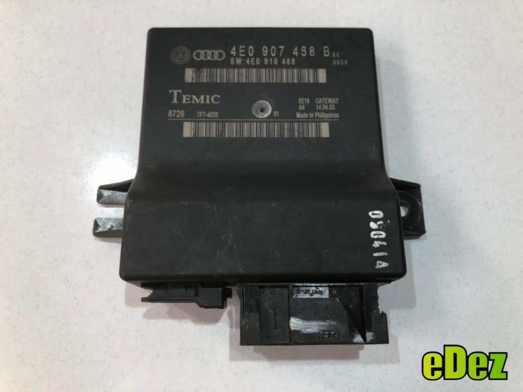 Modul control gateway Audi A8 (2002-2009) [4E] D3 